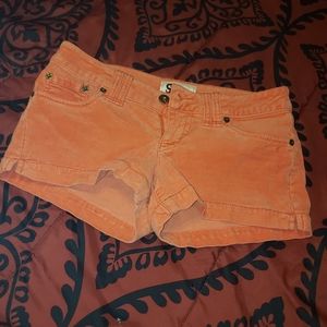 Orange shorts